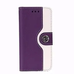 iPhone7 Plus 専用 レザー (パープル,iPhone7 Plus)□