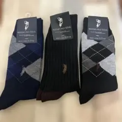 【新品】WESTERN POLO TEXAS 靴下3足セット 25-27cmのサムネイル
