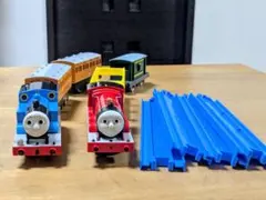 【動作確認済】プラレール／トーマス・ジェームスセット