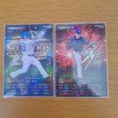 中村剛也　武内夏暉Calbeeプロ野球チップスプロ野球スピリッツA