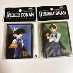 名探偵コナン　コナンカードゲーム　スリーブ　江戸川コナン　服部平次