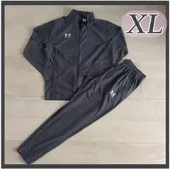 アンダーアーマー メンズ ジャージ 上下セット セットアップ 灰色 XL 未使用
