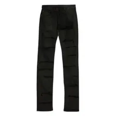 DESTROY COATED SKINNY DENIM PANTS