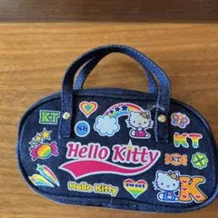 平成レトロ！Hello Kitty デニムふでばこ、ポーチにも！