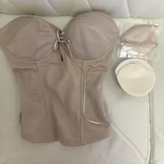 ブライダルブルーム ブライダルインナー レースアップビスチェ G70