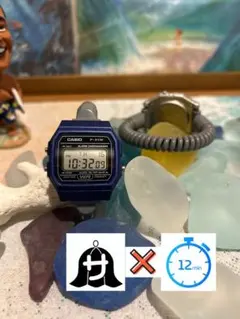 [ 新品 未使用 ] CASIO サ時計 F-91W 田中シェン