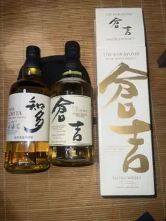の*ー様 倉吉　知多　各２本 ウイスキーセット サントリー 知多 倉吉 ピュアモルト ウイスキー 2本セット - メルカリ