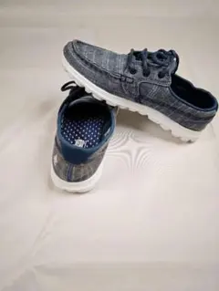 SKECHERS スケッチャーズ ネイビースニーカー 23cm