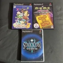 PS2 ゲーム3本セット モンスター・ファーム5 他
