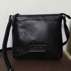 新品 Dakota ショルダーバッグ 黒 ブラック GALLERIA 本革のサムネイル