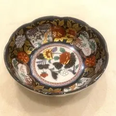花柄波型ボウル 日本製　直径16cm✖️高さ6cm