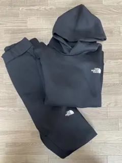 THE NORTH FACEテックエアー スウェット上下セット【Ｌ】ブラック
