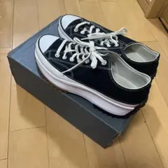 CONVERSE ランスターハイク　ローカットブラック 厚底スニーカー　海外限定