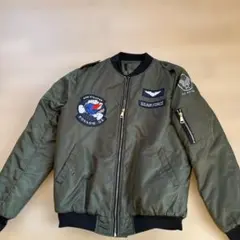 U.S. AIR FORCE ナイロンジャケット オリーブグリーン