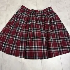 チェックスカート　Lサイズ