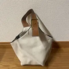 ホワイト トートバッグ 合成皮革 春