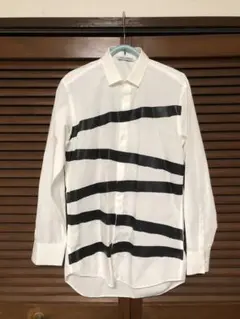 Neil Barrett 長袖シャツ ホワイト ブラックのサムネイル