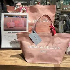 DEAN&DELUCA ハワイ限定　ピンク　トートバッグ Sサイズ&Lサイズ