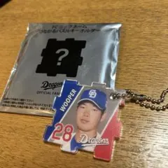 中日ドラゴンズ　ファンクラブニックネームつながるパズルキーホルダー　森 博人