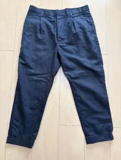 WACKO MARIA ワコマリア　リネン混　黒　スラックス　パンツ　S 日本製