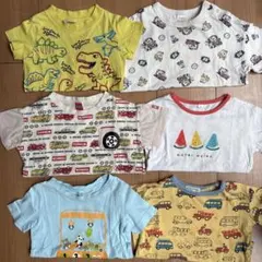 男の子　Tシャツ　まとめうり　90 ディズニー　トミカ他