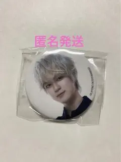 INI XQUARE カプセルトイ 缶バッジ　佐野雄大