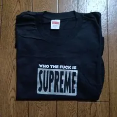 Supreme Tシャツ WHO THE FUCK IS SUPREME