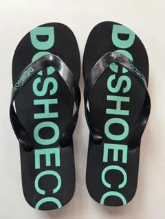 DC SHOES ディーシー ビーチサンダル 26.0cm ブラック 【美品】のサムネイル