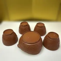 手打鎚目 紫砂煎茶碗 5客セット 銘入 来坐 萬吉 煎茶道具 中古 - メルカリ