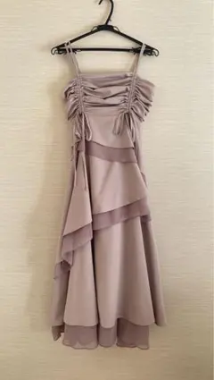 WILLSELECTION ティアードギャザーキャミワンピース