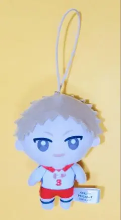 ハイキュー!! かぷっこふれんず音駒高校ユニフォーム夜久衛輔マスコット人形フクヤ