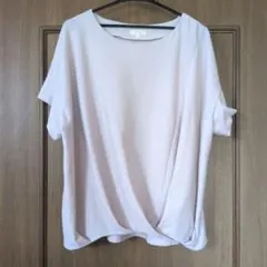 フロントツイストデザイン 半袖Tシャツのサムネイル