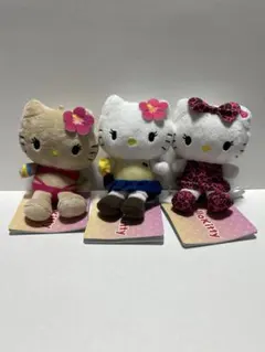ハローキティ マスコット XO XOギャル ３種セット 新品未使用 匿名配送