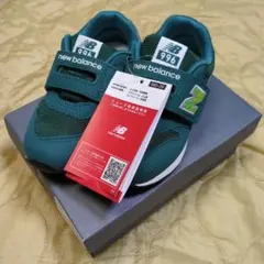 【新品】new balance 996 16.0cm グリーン