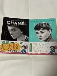 CHANEL & AUDREY 2冊セット