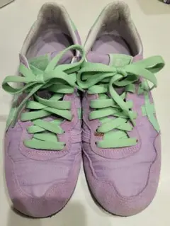 Onitsuka Tiger　セラーノ　パープル・グリーン　24㎝