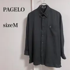 PAGELO ストライプ長袖シャツ sizeM