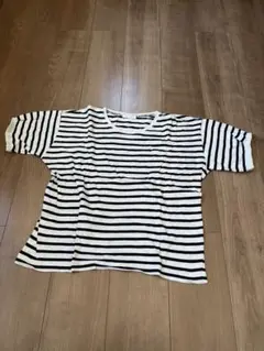 heart market 半袖ストライプTシャツ