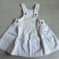 新品　訳あり　GAP ホワイト ワンピース 18-24ヶ月