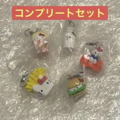 ハローキティ アメリカンデザインめじるしアクセサリー 全5種類 コンプ ガチャ