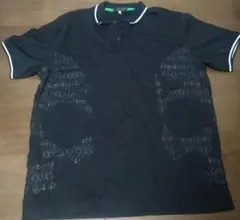 TK MIXPICE ポロシャツ ゴルフフェア　ドクロ柄