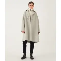 ギャルリーヴィー ウールカシミヤダブルフェイス オーバーコート 新品タグつき 送料無料】ウールカシミヤダブルフェイス Pコート | GALERIE VIE