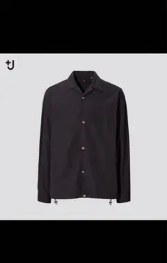 UNIQLO +Jスーピマコットンオーバーサイズシャツブルゾン
