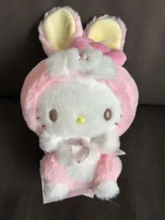 サンリオハローキティフェアリーラビットぬいぐるみ 新品】 サンリオ フェアリーラビットシリーズ V1 ハローキティー