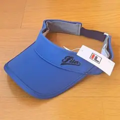 【新品】FILA　サンバイザー　ブルー　テニス　フィラ 　レディース　キャップ