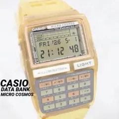 美品 1995年製 CASIO カシオ データバンク ミクロコスモス スケルトン