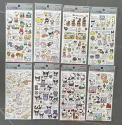 大人の図鑑シール 12枚組 サンリオ・たまごっち・ピーナッツ・水族館 