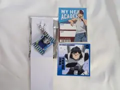 僕のヒーローアカデミア　スクエアカード　しゃかしゃかキーホルダー　飯田　轟焦凍