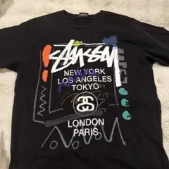 Stussy グラフィックTシャツ M ブラック