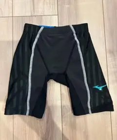 kushu❀様専用 ミズノ 130 競泳水着 ブラック/ブルー FINA認証